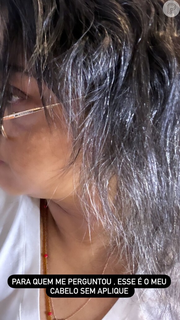 Preta Gil mostrou seu cabelo real, após o tratamento conta o câncer de intestivo