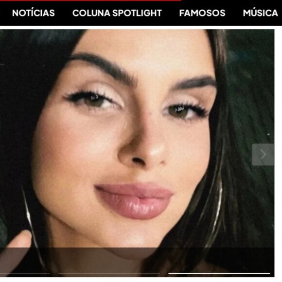 Kimberlly, modelo paulistana, foi apontada por Leo Dias como a mãe do terceiro filho de Neymar