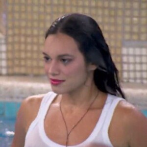 'BBB 24': Alane comemorou sua permanência no game pulando na piscina