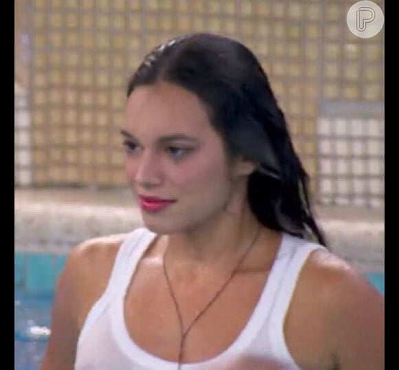 'BBB 24': Alane comemorou sua permanência no game pulando na piscina