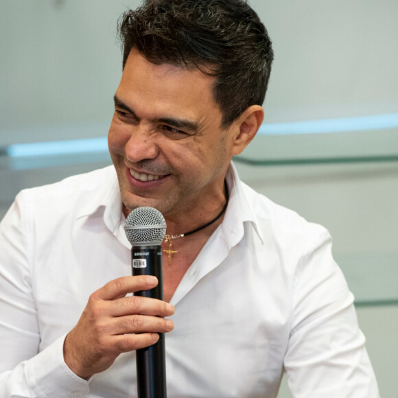 Graciele Lacerda entrega detalhe íntimo de Zezé Di Camargo e cantor reage: 'Já cresceu bastante'