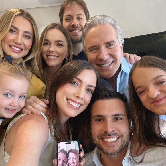 Fabiana Justus é a filha mais velha de Roberto Justus, do casamento do empresário com Sacha Chryzman