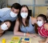 Internada com leucemia, Fabiana Justus recebeu a visita dos filhos, Sienna, Chiara e Luigi em hospital nesta segunda-feira 29 de janeiro de 2024