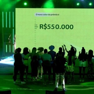 'BBB 24': Luigi somou R$ 250 mil ao valor total do prêmio, que agora acumula R$ 550 mil