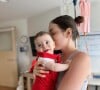 Fabiana Justus foi diagnosticada com leucemia e, por isso, precisou interromper a amamentação do filho mais novo, Luigi, de 5 meses