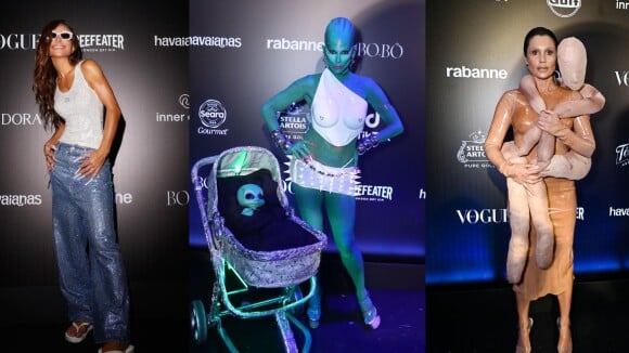 Baile da Vogue 2024 tem Sabrina Sato de chinelo, Deborah Secco como extraterrestre e MUITA ousadia em looks apoteóticos. Veja fotos!