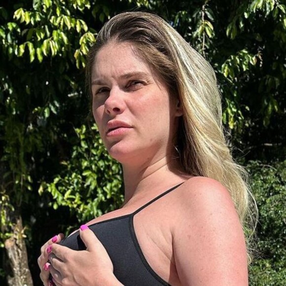 Bárbara Evans diz que irá fazer plásticas para voltar ao mesmo corpo de antes da gravidez de gêmeos