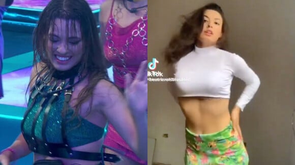 Vídeo antigo de Beatriz dançando viraliza e web nota diferença nas danças que a sister faz no 'BBB 24'. 'Ela sabe dançar?'