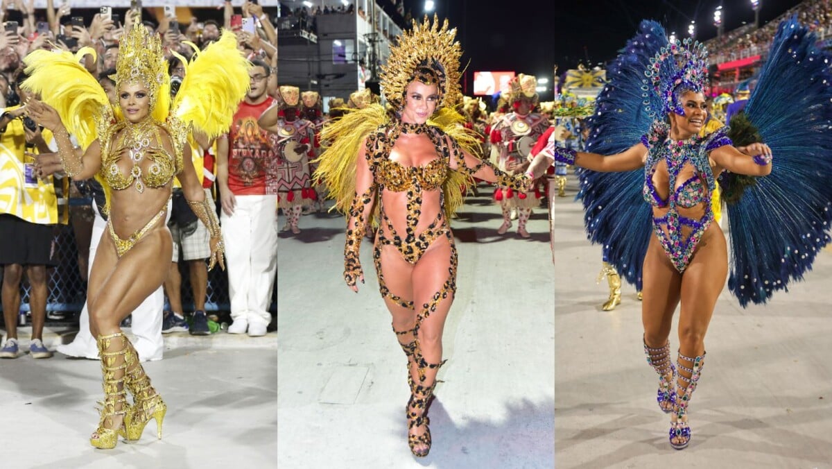 Foto: Paolla Oliveira, Viviane Araújo e mais: looks ousados e poderosos  marcam escolhas das rainhas no Carnaval do Rio 2024 - Purepeople