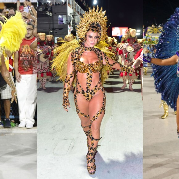 Paolla Oliveira, Viviane Araújo e mais: looks ousados e poderosos marcam escolhas das rainhas no Carnaval do Rio 2024