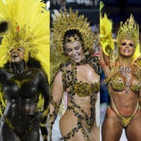 Carnaval do Rio 2024: Paolla Oliveira, Vivi Araújo e Sabrina Sato em mais de 30 fotos; looks ousados marcam escolhas das rainhas