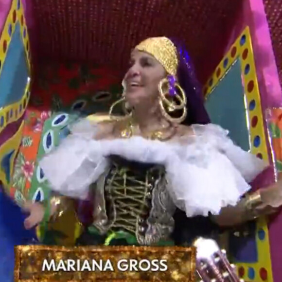 Desfile da Imperatriz no Carnaval do RJ teve participação de Mariana Gross