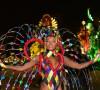 Mocidade Alegre bicampeã do carnaval de São Paulo: Thelma Assis foi musa e usou fantasia cheia de pedrarias coloridas