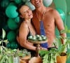 Larissa Manoela publicou fotos ao lado do marido em uma festa de aniversário antecipada