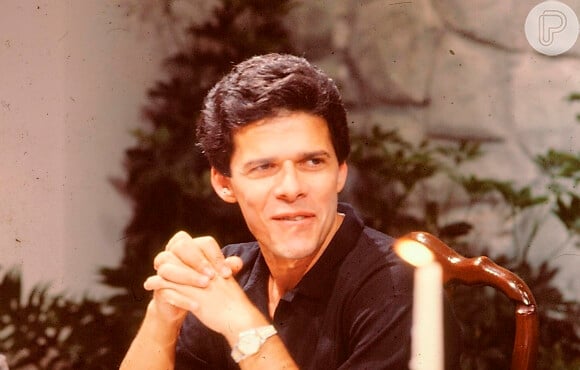 José Mayer atuou em várias novelas da Globo; na foto, em 1986 em 'Selva de Pedra'