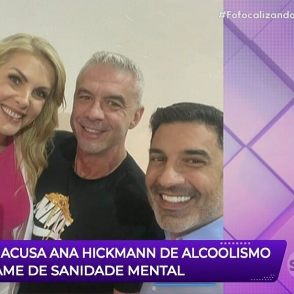 O 'Fofocalizando' repercutiu o pedido de pensão de R$ 42 mil que Alexandre Correa fez para Ana Hickmann