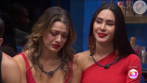 Isabelle e Beatriz, do 'BBB 24', tiveram que chegar em um consenso sobre liderança ao vivo