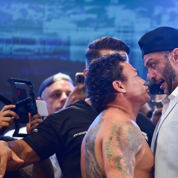 Kleber Bambam e Popó se enfrentaram no Fight Music Show