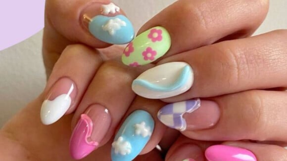 Babadeiras! Essas inspirações de nail art com decoração 3D merecem a sua atenção!