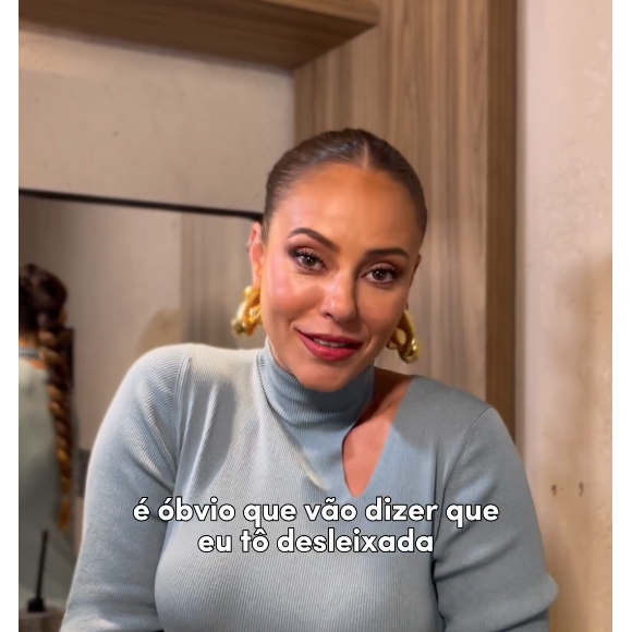 Paolla Oliveira, por fim, refletiu sobre o uso de maquiagem: se aparece sem, é taxada de desleixada