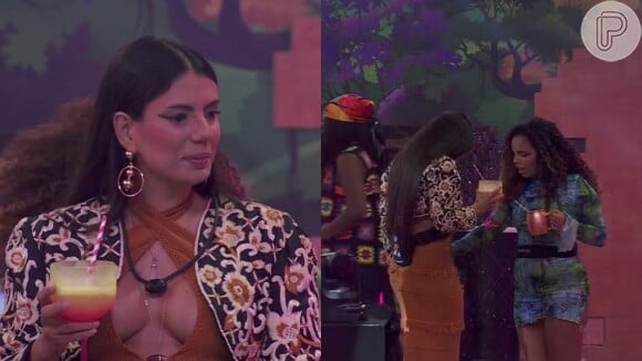Em Festa da Líder no 'BBB 24', Fernanda faz revelação inusitada para Pitel