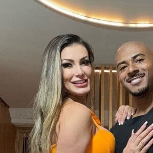 Namorado de Andressa Urach teria convidado Mulher Abacaxi para gravar um vídeo pornô