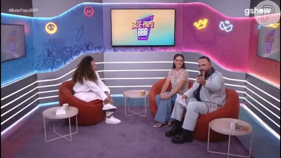 Após ser eliminada do 'BBB 24', Pitel conversou com Thais Fersoza e Ed Gama no 'Bate-Papo BBB'