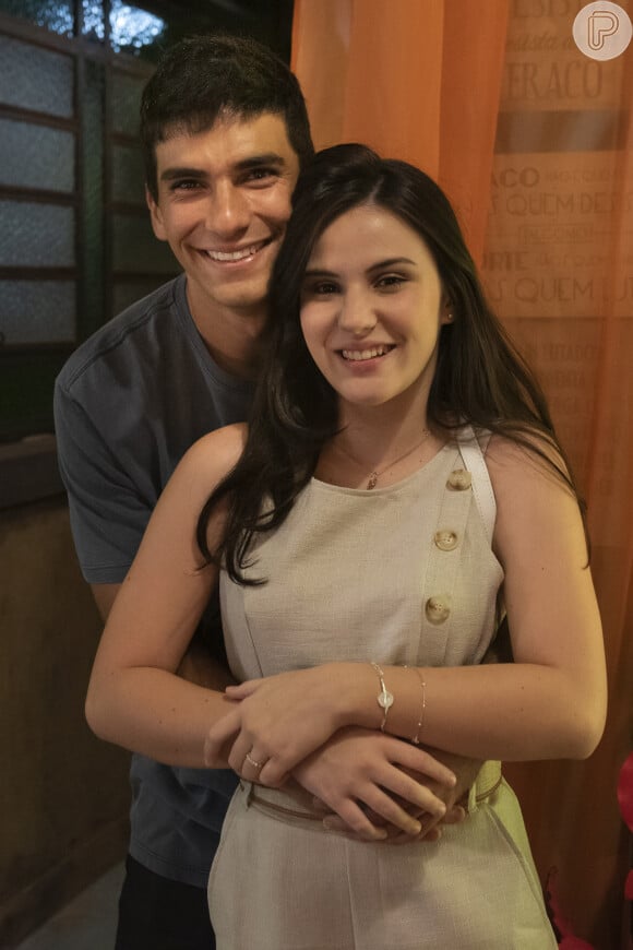 Daniel (Hugo Moura) e Milena (Giovanna Rispoli) na temporada Malhação - Toda Forma de Amar'