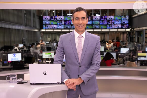 Cesar Tralli apresenta o 'Jornal Hoje' da Globo desde 2021 e conduz ainda o 'Edição das 18h', na GloboNews