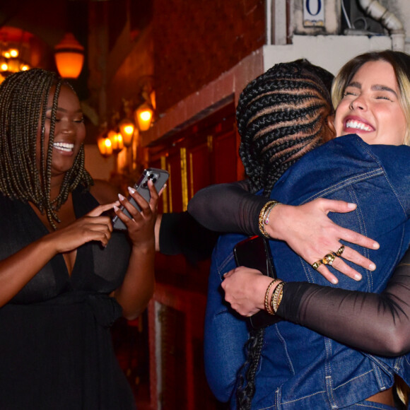 Yasmin Brunet, Leidy Elin, Raquele e Michel mostraram sintonia em reencontro fora do 'BBB 24'