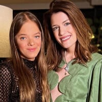 Rafaella Justus usa look all black no aniversário de irmã e beleza da filha de Ticiane Pinheiro rouba a cena: 'Impressionante'