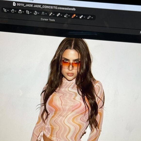 Jade Picon ganhou uma 'cantada' de um senhor, que a chamou de 'gostosa' e mandou um abraço