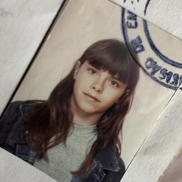 Carolina Dieckmann mostrou uma foto de quando tinha apenas 13 anos