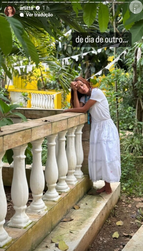 A religião de Anitta, o candomblé, tem por base a alma da Natureza