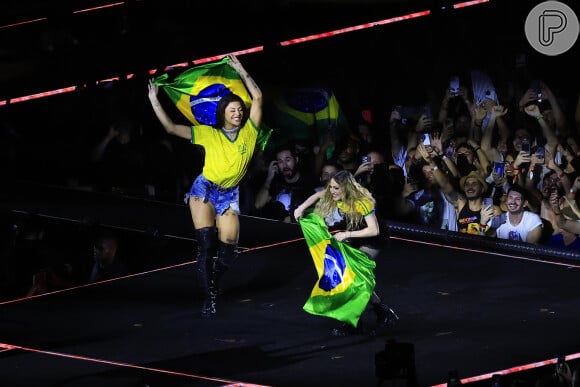 Um dos momentos mais divertidos do show de Madonna foi a participação de Pabllo Vittar em 'Music'