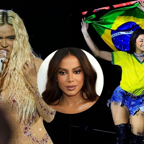 Karol G chamou Pabllo Vittar para ensaiar 'Sua Cara' em São Paulo, sem Anitta