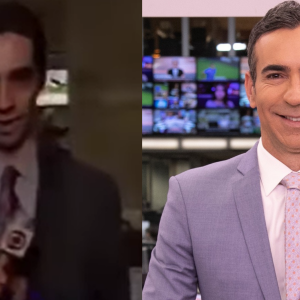 Ninguém lembra, mas César Tralli fez uma reportagem em 1994 que seria PROIBIDA na Globo atualmente: 'Essa gorda fazendo...'