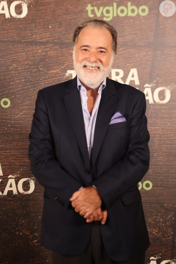 O mais recente trabalho de Tony Ramos na TV Globo foi na novela 'Terra e Paixão'