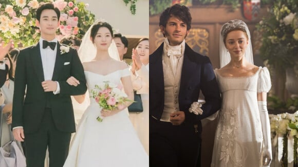 De 'Rainha das Lágrimas' até 'Bridgerton': 10 vestidos de noiva românticos, elegantes e inesquecíveis da Netflix
