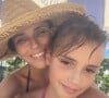 Manoela, filha de Helena Rizzo e Bruno Kayapy, tem 8 anos