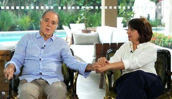 Lidiane e Tony Ramos estão casados há 58 anos