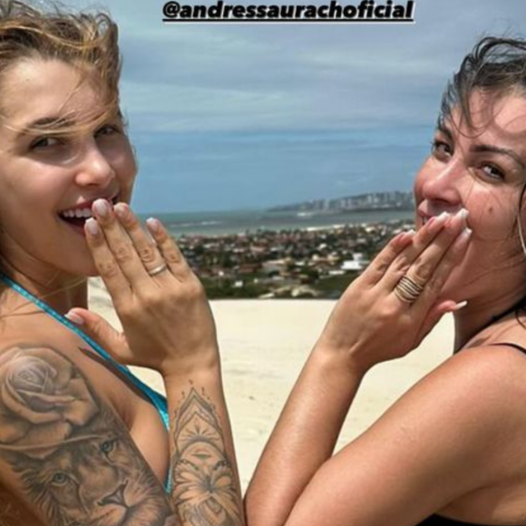 Como Andressa Urach é como sogra? Namorada de Arthur expõe detalhes da relação com a atriz pornô: 'Não tenho nada...'