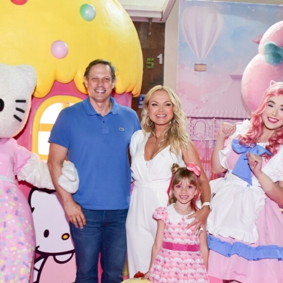 Filha de Eliana, Manuela tarticipou da gravação do último programa da mãe no SBT, que irá ao ar dia 23 de junho de 2024