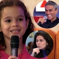 Pitica! Ainda criança, Bruna Marquezine já brilhava nas telinhas e entrevistou grandes personalidades como Giovanna Antonelli e Caetano Veloso; relembre