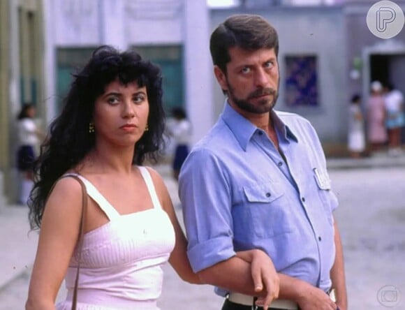 Claudia Alencar foi a Mulher de Branco na novela 'Tieta' (1989)