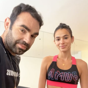 Fernanda Torres treina com Chico Salgado, o personal queridinho das famosas que cuida do corpo de Bruna Marquezine