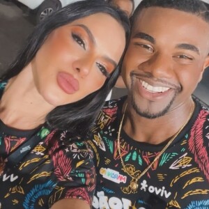 Tamires Assis e Davi Brito estão trocando declarações de amor nas redes sociais e não escondem mais o romance