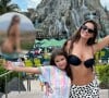 Deborah Secco posa de biquíni fio-dental mínimo em viagem com a filha após polêmica recente