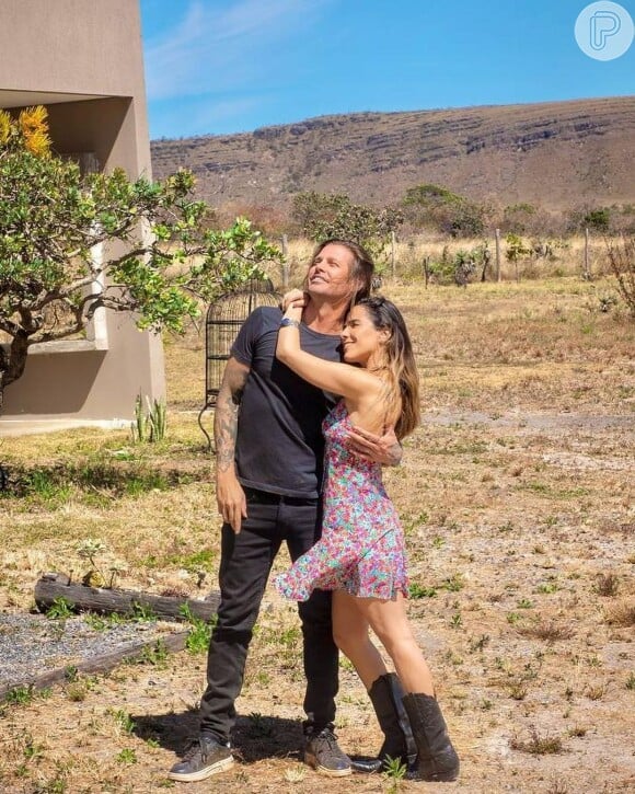 Wanessa e Dado estão curtindo uma viagem pela Chapada dos Veadeiros, em Goiás, com os filhos da cantora