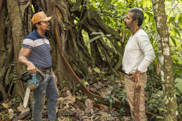 Na novela 'Renascer ', Inocêncio (Marcos Palmeira ) trata mal Damião (Xamã) após saber que ele transou com Eliana (Sophie Charlotte ) no horário de trabalho.